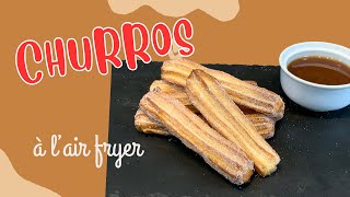 Churros à l’air fryer [upl. by Adallard]