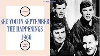 happenings  The Happenings  See you in September lyrics  1966 [upl. by Salkcin866]