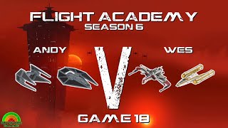 Flight Academy Season 6  Game 18  Empire V Republic [upl. by Wetzel]