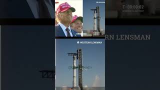 Donald Trump and Elon Musk Watch SpaceX Starship Launch Few Days After Election Victory [upl. by Astera]