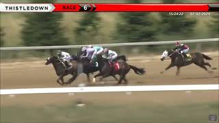 Thistledown Horse Racing Replay 20240702  North America horseracesinfo [upl. by Ayotan]