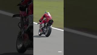 Alvaro Bautista overtake for the Tissot Superpole lead 🔥 2024 DutchWorldSBK 🇳🇱 [upl. by Alyak590]