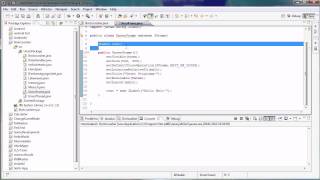 Java Tutorial 66  Text in GUI anzeigen lassen  JLabel [upl. by Ariaet503]