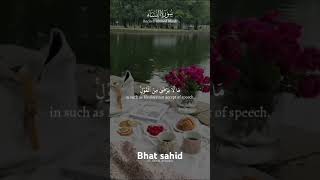 Surah An Nisa Ayah 108Reciter Ahmed Khedrquran allah reminder [upl. by Hum]