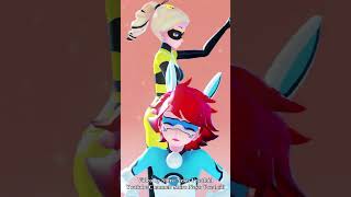 【MMD Miraculous】Chipi chipi chapa chapa Queen Bee and Bunnyx【60fps】 [upl. by Hayes]