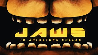 Dc2fnafCOLLAB Jaws Techno Cinema Remix  Full Animation [upl. by Bonnibelle]