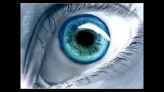 How to draw realistic eye Blue coloring Time Lapse [upl. by Yauq]