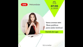 Live Procondutor – “Boas práticas para as aulas teóricas presenciais remotas onlinequot [upl. by Bartholomeus696]