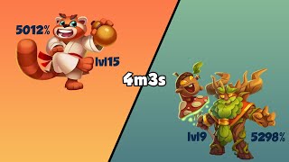 Rush Royale 261  TREANT lvl 9 IS INSANE  PvP gameplay vs Spirit Master [upl. by Yerg]