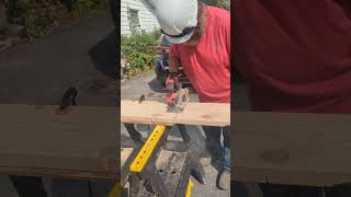 MILWAUKEE M12 FUEL 2nd generation 2521 CIRC SAW WITH 5 AMP XC BATTERY CUTTING 2 X 10 WKNOT [upl. by Ahsieket]