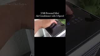 USB Personal Mini Air Conditioner with 3Speed [upl. by Ecidnak964]