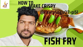 3kg katla fish fry curry Ravivlogs07p5l katla fish cooking [upl. by Naiditch]