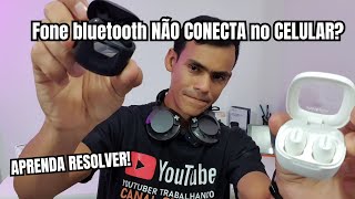 Como conectar FONE DE OUVIDO BLUETOOTH no celular [upl. by Akimik]