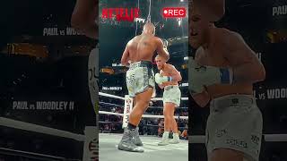 fan clip Jake Paul vs Mike Tyson Full Fight Highlights  Netflix Knockout2024 boxing [upl. by Rotman495]