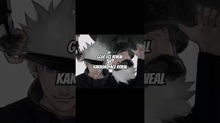 Gojo face reveal Vs Kakashi face reveal 🆒️🔥🔥🔥jujutsukaisen animeedit gojosaturoamv kakashi jjk [upl. by Fishman628]