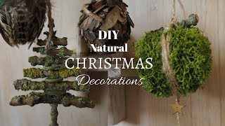 DIY Natural Christmas Decorations [upl. by Llenrep]