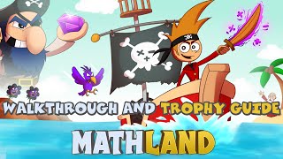 MathLand  Walkthrough  Trophy Guide  Achievement Guide [upl. by Aiyotal]