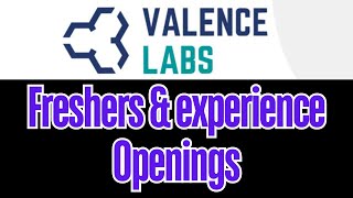 Freshers amp experience Openings AT valence lab job pharmajobalert [upl. by Stringer]