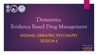 What are the Evidence Based Drug Management in Dementia [upl. by Cecile305]