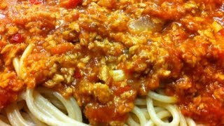 Receta Salsa Bolognesa Vegetariana y Vegana Para Pastas  La Cocinadera [upl. by Oilejor341]