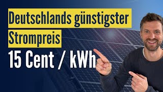 Strompreis 2024 15 Cent pro kWh  So günstig wie vor 20 Jahren [upl. by Rebmit]