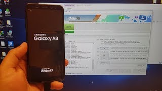 Without Box Samsung A8 2018SMA530FRemove Google AccountBypass FRP [upl. by Yeneffit]