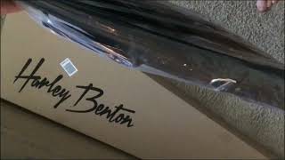 Unboxing A Harley Benton GuitarBass VS 30 inch scale Baritone and a Thomman EBass Gig Bag [upl. by Ened]