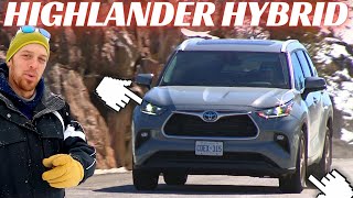 2022 Toyota Highlander Hybrid The Most DETAILED Review Youll See [upl. by Eslud125]