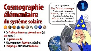 Cosmographie élémentaire du système solaire  AstroAriana [upl. by Edris412]