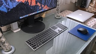 Matias Space Gray Aluminum Wireless Keyboard for Mac Review [upl. by Ayarahs]