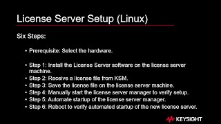 Floating License Server Setup Linux [upl. by Norehs]