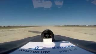 TECNAM P2002JF Training flight [upl. by Aniger]