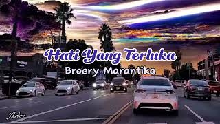 HATI YANG TERLUKA  Broery Marantika lirik [upl. by Airolg]