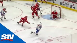 Artturi Lehkonen Recovers To Hit Chris Wideman With Great NoLook Pass On Goal [upl. by Naelcm]