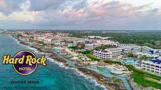 Hard Rock Hotel in Riviera Maya via DRONE [upl. by Eveline]