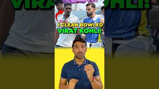 This Net Bowler Clean Bowled Virat Kohli 😱 shorts cricket viratkohli viratkohlibatting [upl. by Candless150]