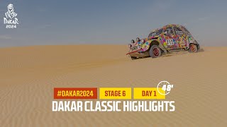 Dakar Classic Highlights  Stage 6  Dakar2024 [upl. by Onaicram]