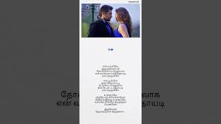 naan aval illai song lyrics WhatsApp status in Tamil 💙🩶 [upl. by Tteltrab119]