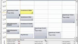 Lektion 32 Gruppieren AufgabenWochenansicht Kalenderwochen  OutlookVideoKurs [upl. by Naget713]