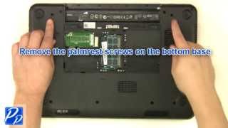 Dell Inspiron 15R N5110 LCD Screen amp LCD Rail Replacement Video Tutorial [upl. by Sacci]