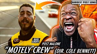 HARDEST POST SONG EVER  Post Malone  Motley Crew Directed by Cole Bennett REACTION [upl. by Ayala]