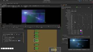 Natron Lens Flare studio  Creating sci fi flare Part2 [upl. by Haidedej731]