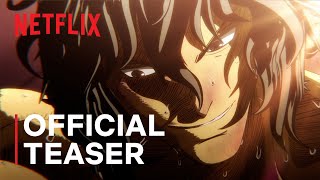 KENGAN ASHURA Season 2 Part2  Official Teaser  Netflix [upl. by Navarro]