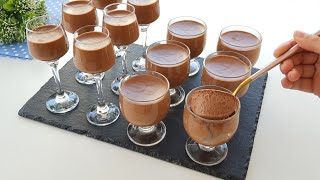 💣 Sadece yumurtayı sütle pişirdim  Yapılışı çok ilginç ama tadı muhteşem 😍 Çikolatalı mousse [upl. by Nnylesor]