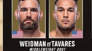 The return of “The AllAmerican” Chris Weidman to Brad Tavares [upl. by Anrat]