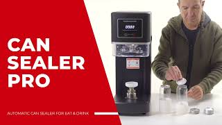 Automatic Can Sealer Machine PRO [upl. by Sirromaj]