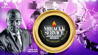 JANUARY 2024 MIRACLE SERVICE WITH APOSTLE JOSHUA SELMAN  28I 01I 2024 [upl. by Euqinor176]