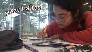 ANKARA FEN LİSESİNDE BİR SINAV HAFTASI VLOG  dünyanın en yorucu haftası [upl. by Ellenrahs553]