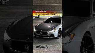 SUARA MOBIL DECKARD SHAW TERNYATA PALSU maserati fastandfurious shorts [upl. by Asilim]