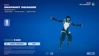 NEW Snapshot Swagger Emote in Fortnite [upl. by Welcher529]